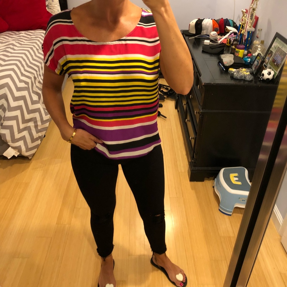 Sunday in Brooklyn silk top